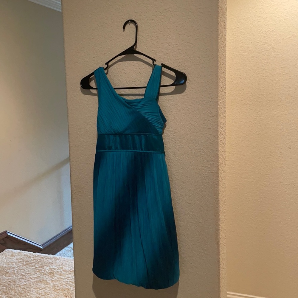 Teal Blue Strap Dress